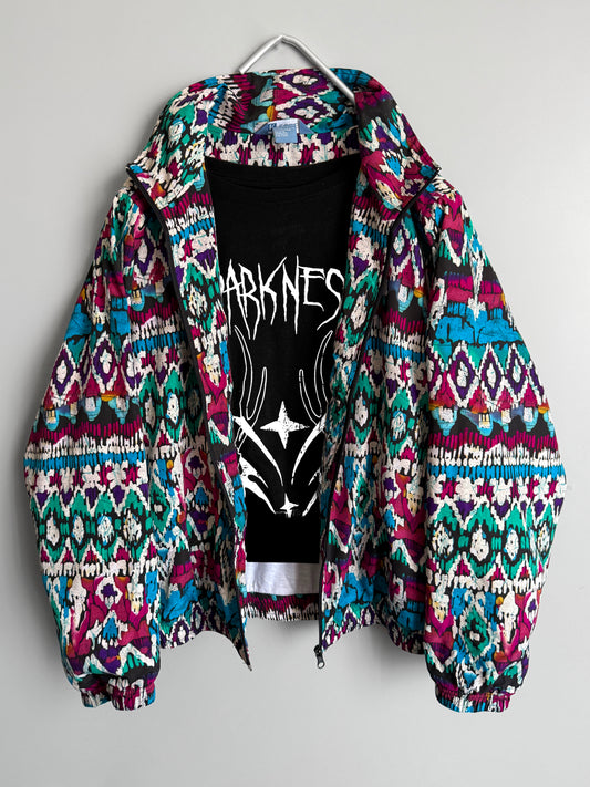 Vintage Windbreaker Jacket for Women