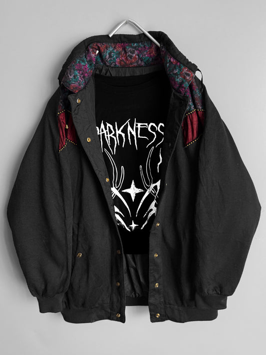 Vintage Double Face Windbreaker Jacket for Women