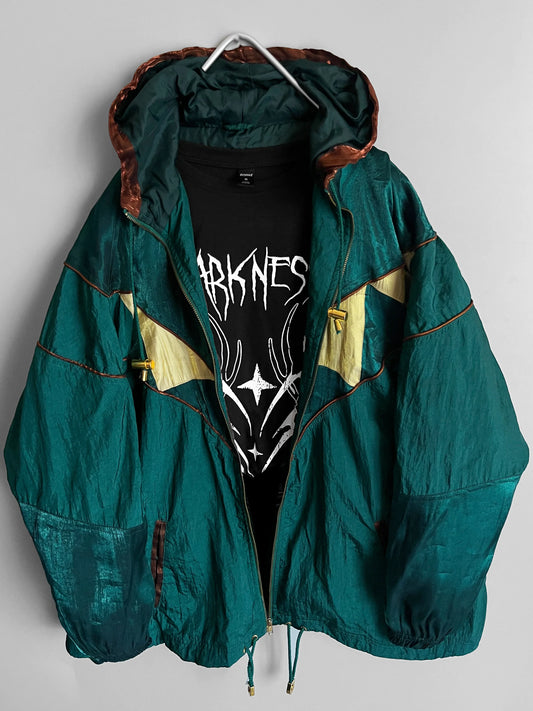 Multicolor Y2K Women's Vintage Style Windbreaker Jacket