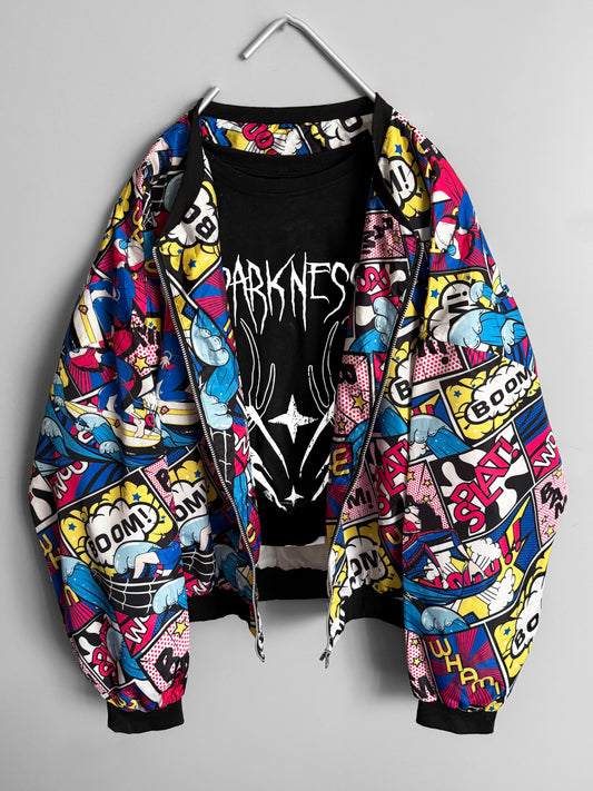Vintage Windbreaker Jacket for Women