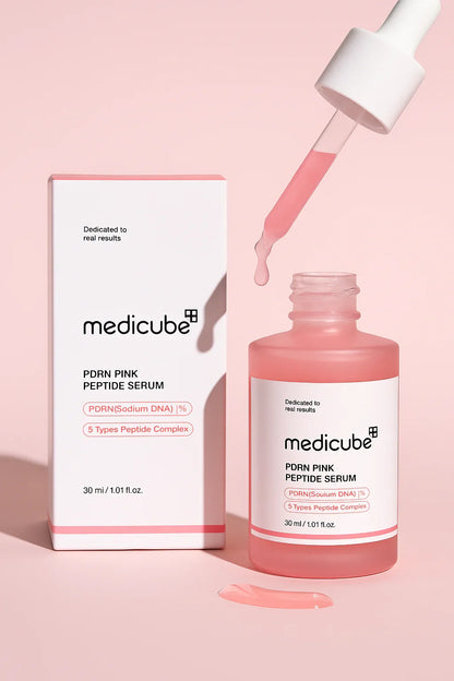 Medicube PDRN Pink Peptid Serum - PDRN Gesichtsserum und Peptid Ampulle