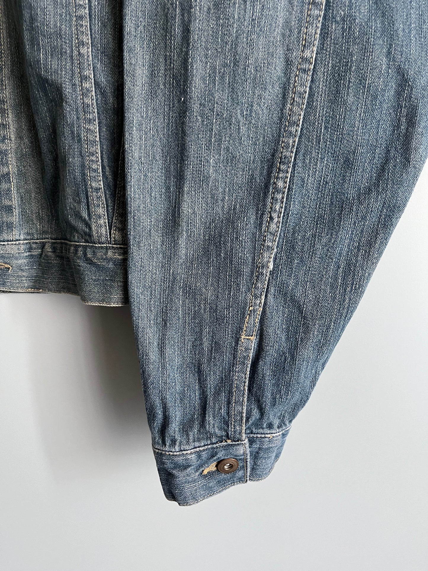 denim jacket shacket grunge vintage - shoplifts