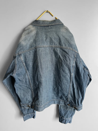 Denim Jacket Shacket Grunge Vintage - Shoplifts