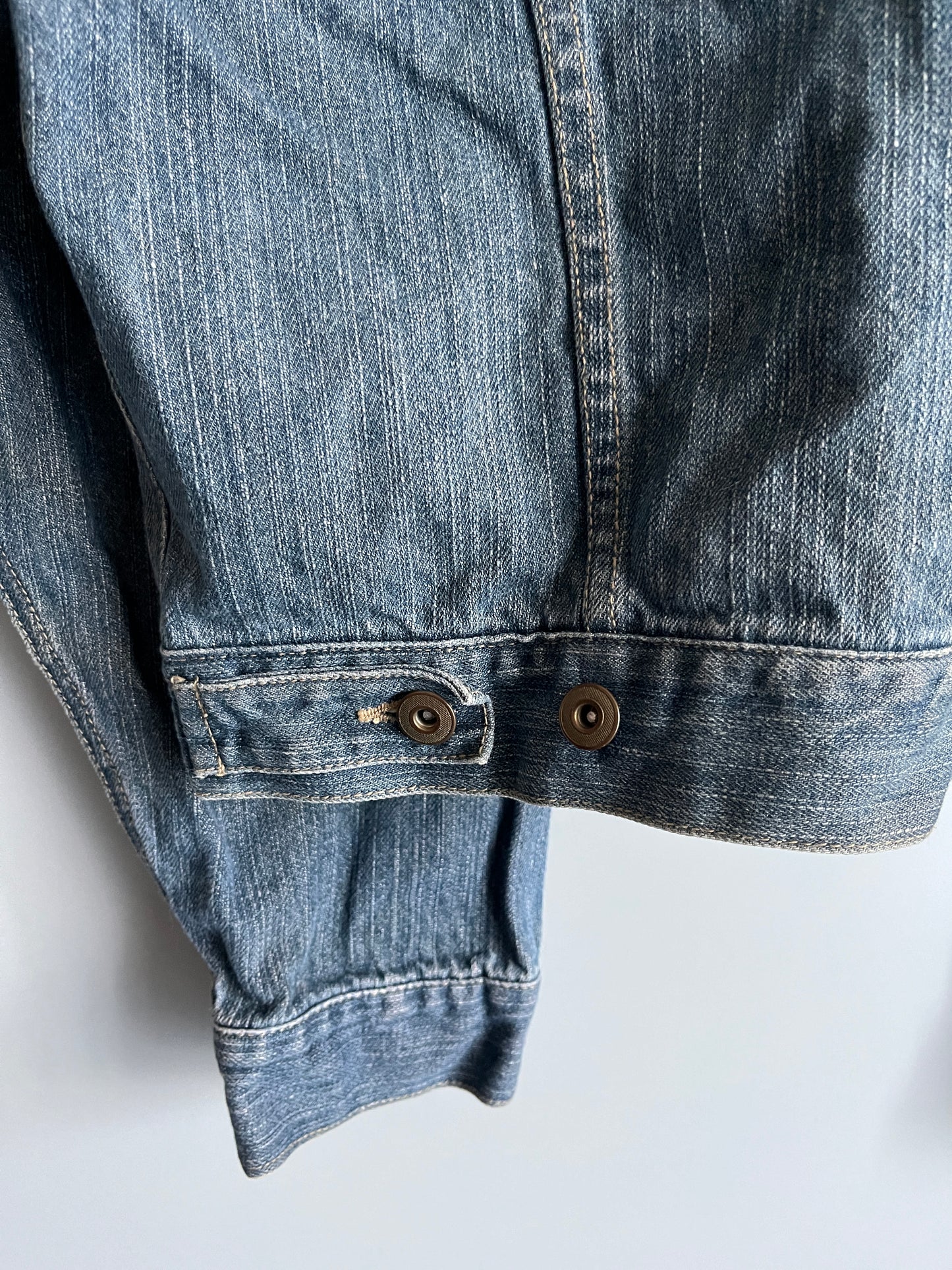 denim jacket shacket grunge vintage - shoplifts