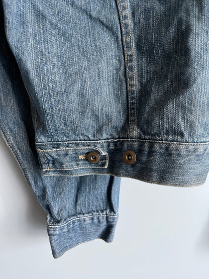 Denim Jacket Shacket Grunge Vintage - Shoplifts