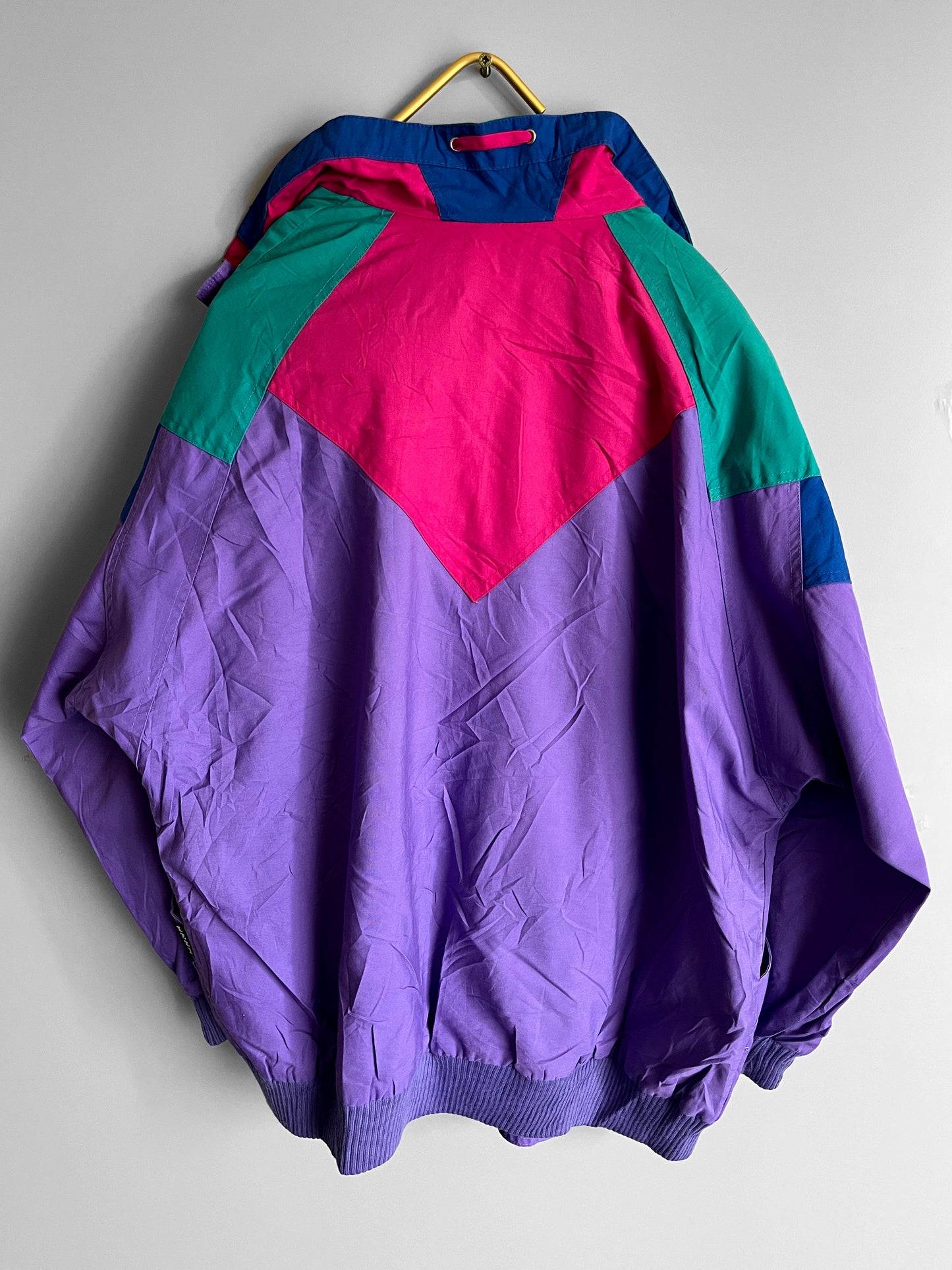 windbreaker vintage jacket colourful - shoplifts