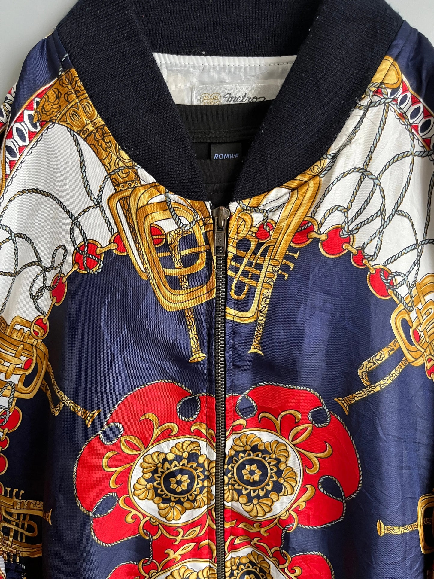 giacca a vento vintage colorata