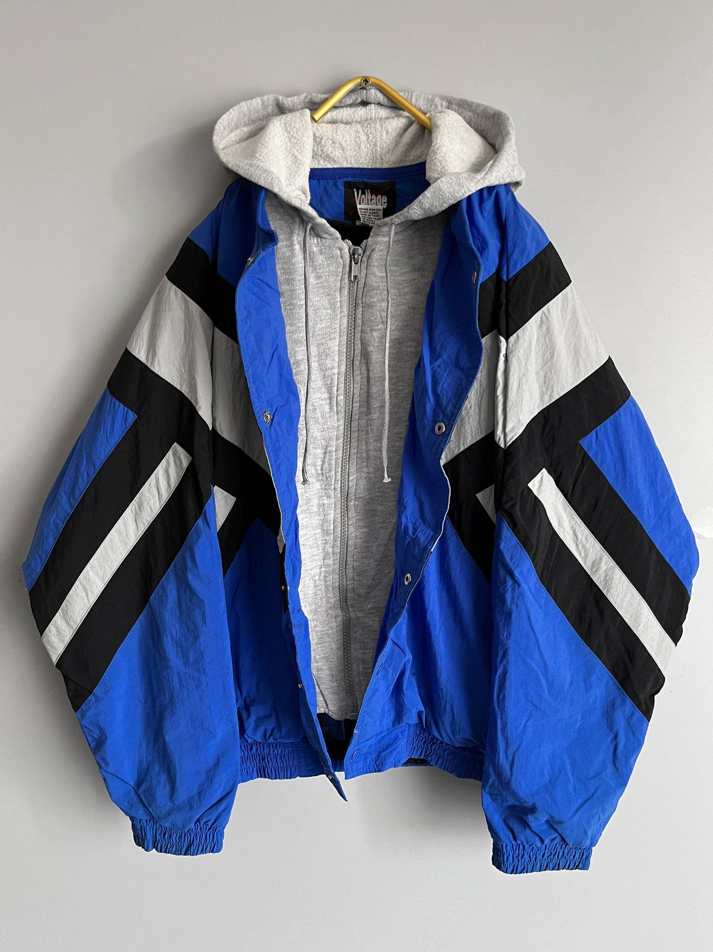 windbreaker vintage jacket colourful - shoplifts