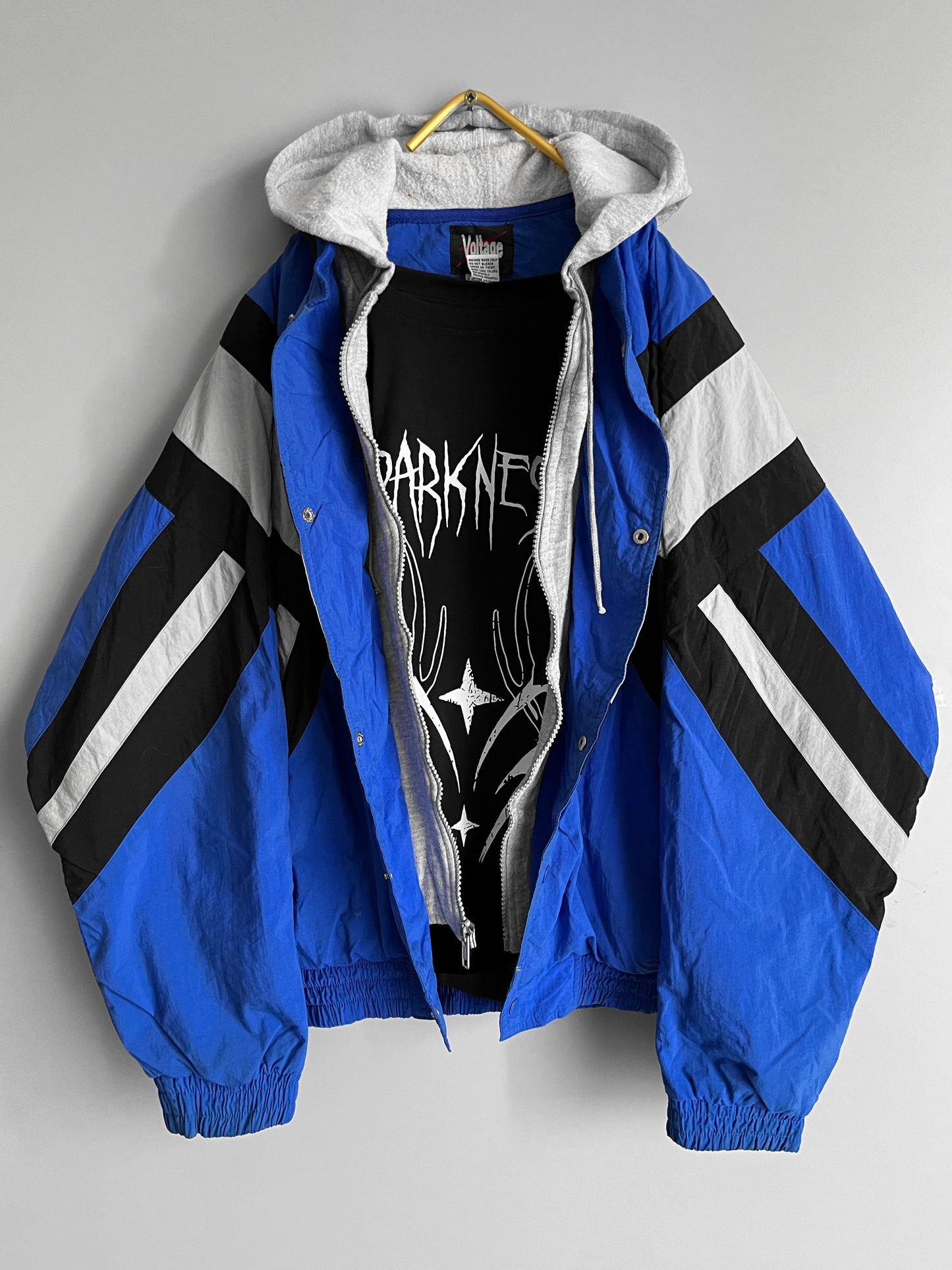 windbreaker vintage jacket colourful - shoplifts