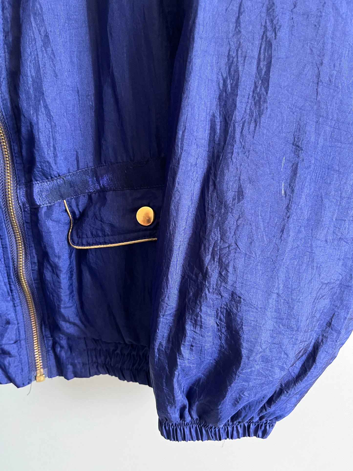 vintage colored windbreaker jacket