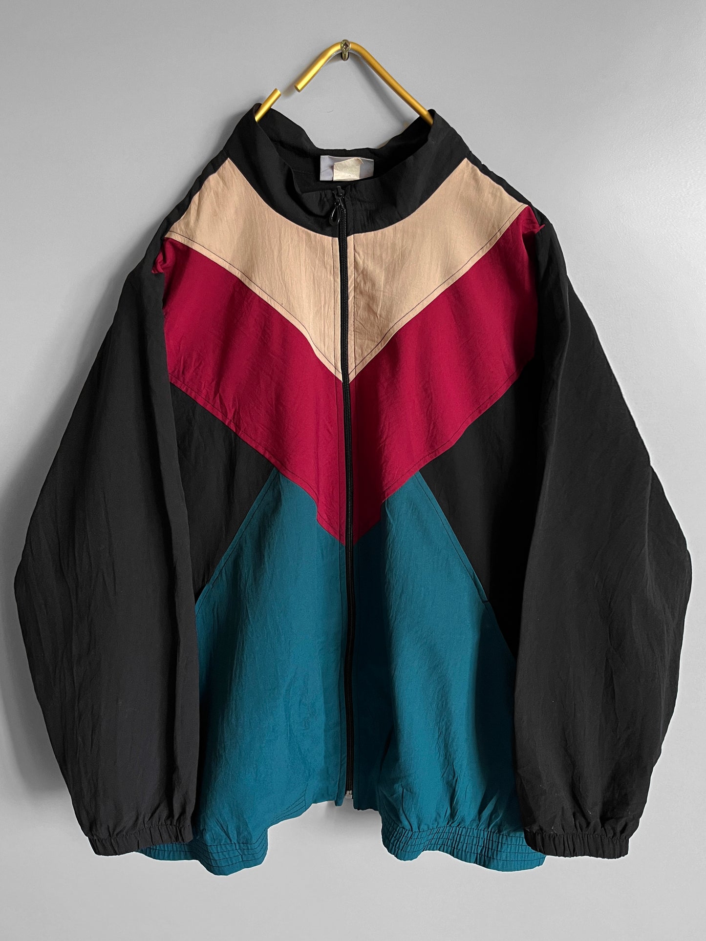 windbreaker vintage jacket colourful - shoplifts