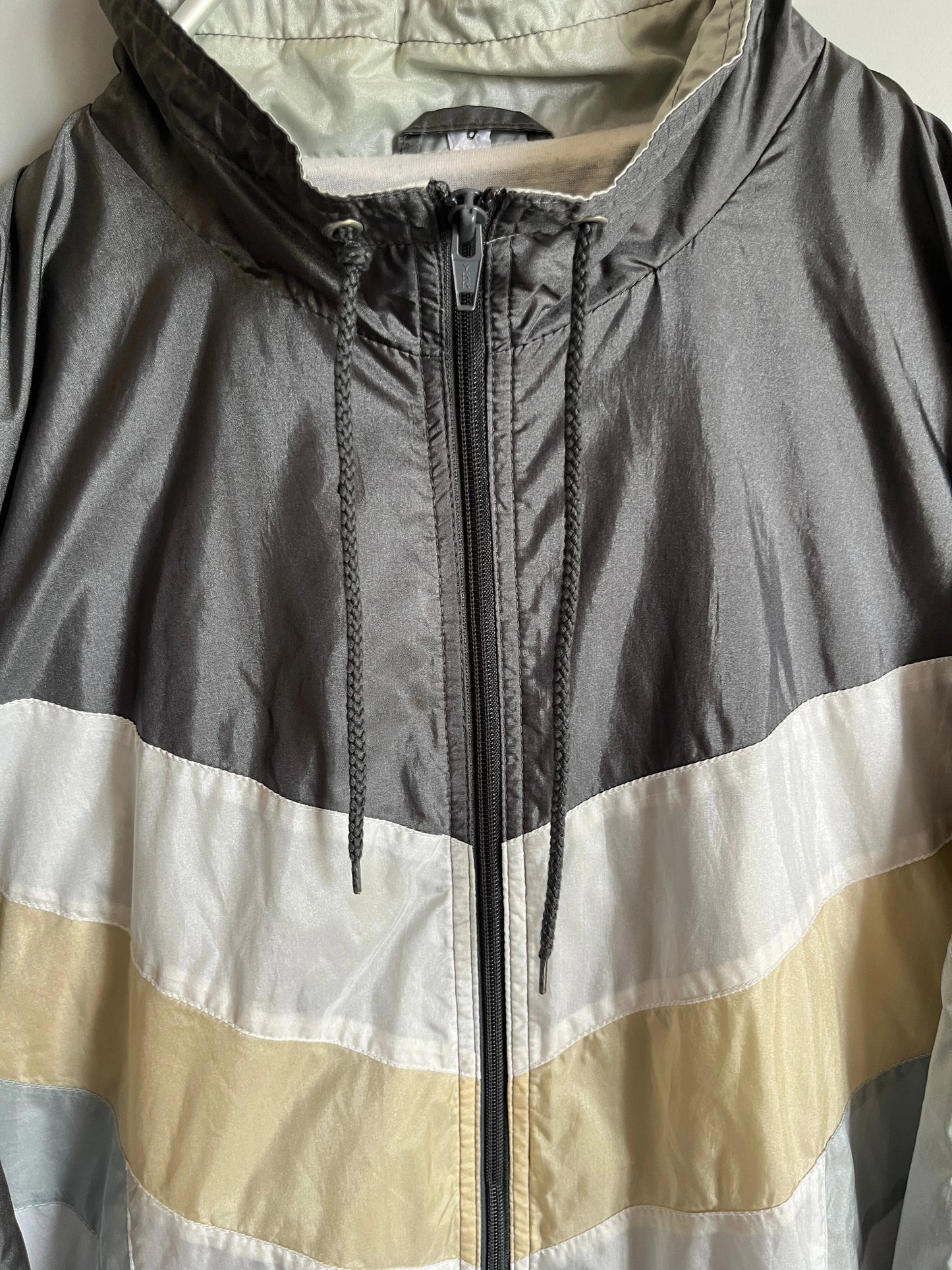 vintage colored windbreaker jacket
