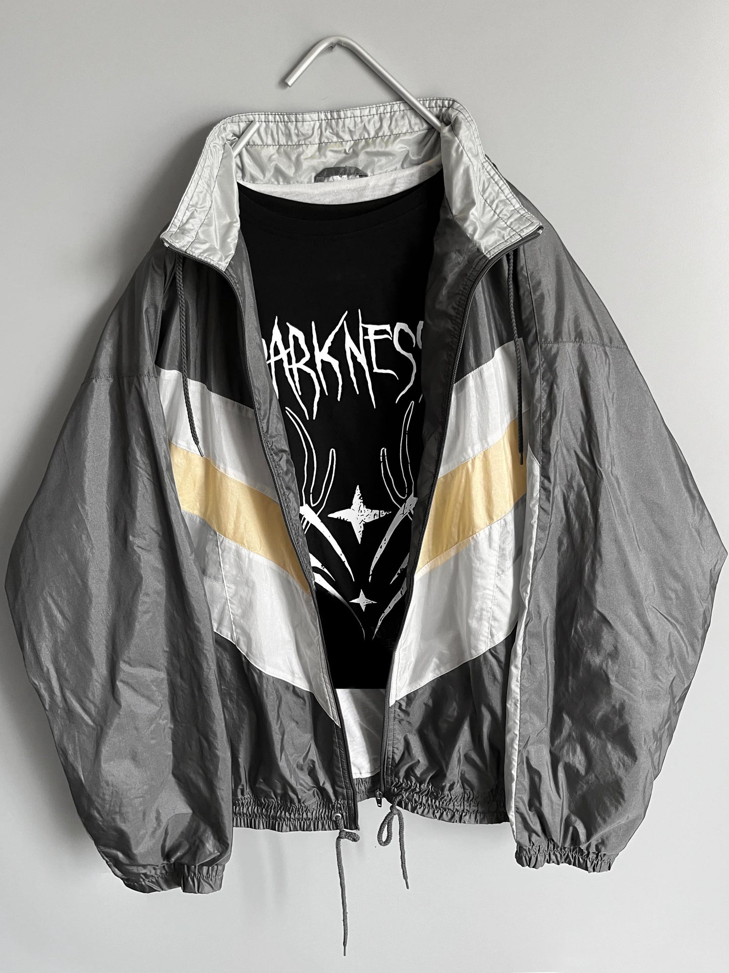 vintage colored windbreaker jacket