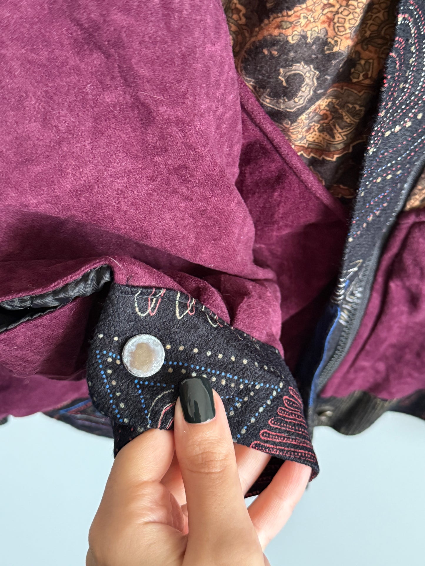 giacca a vento vintage da donna