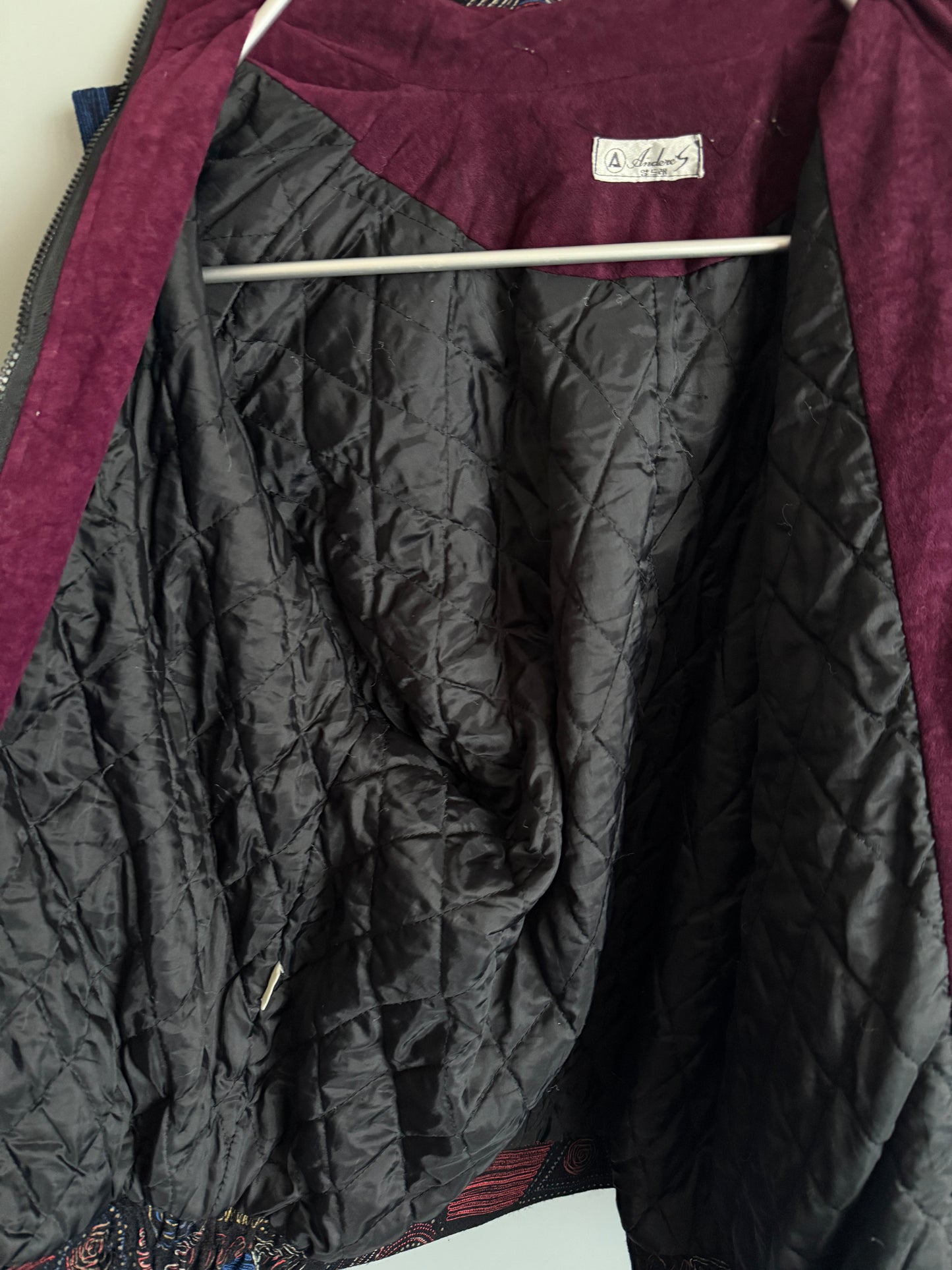 giacca a vento vintage da donna