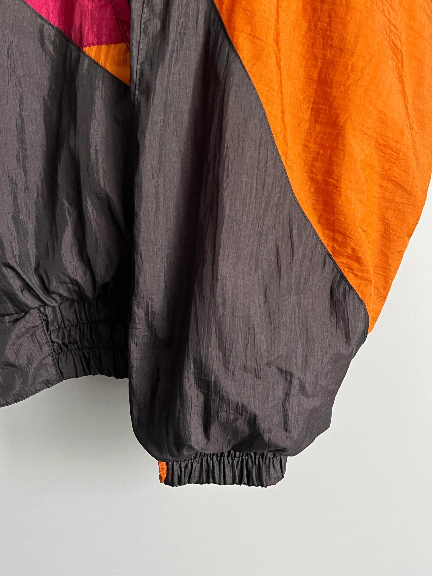 giacca a vento vintage colorata