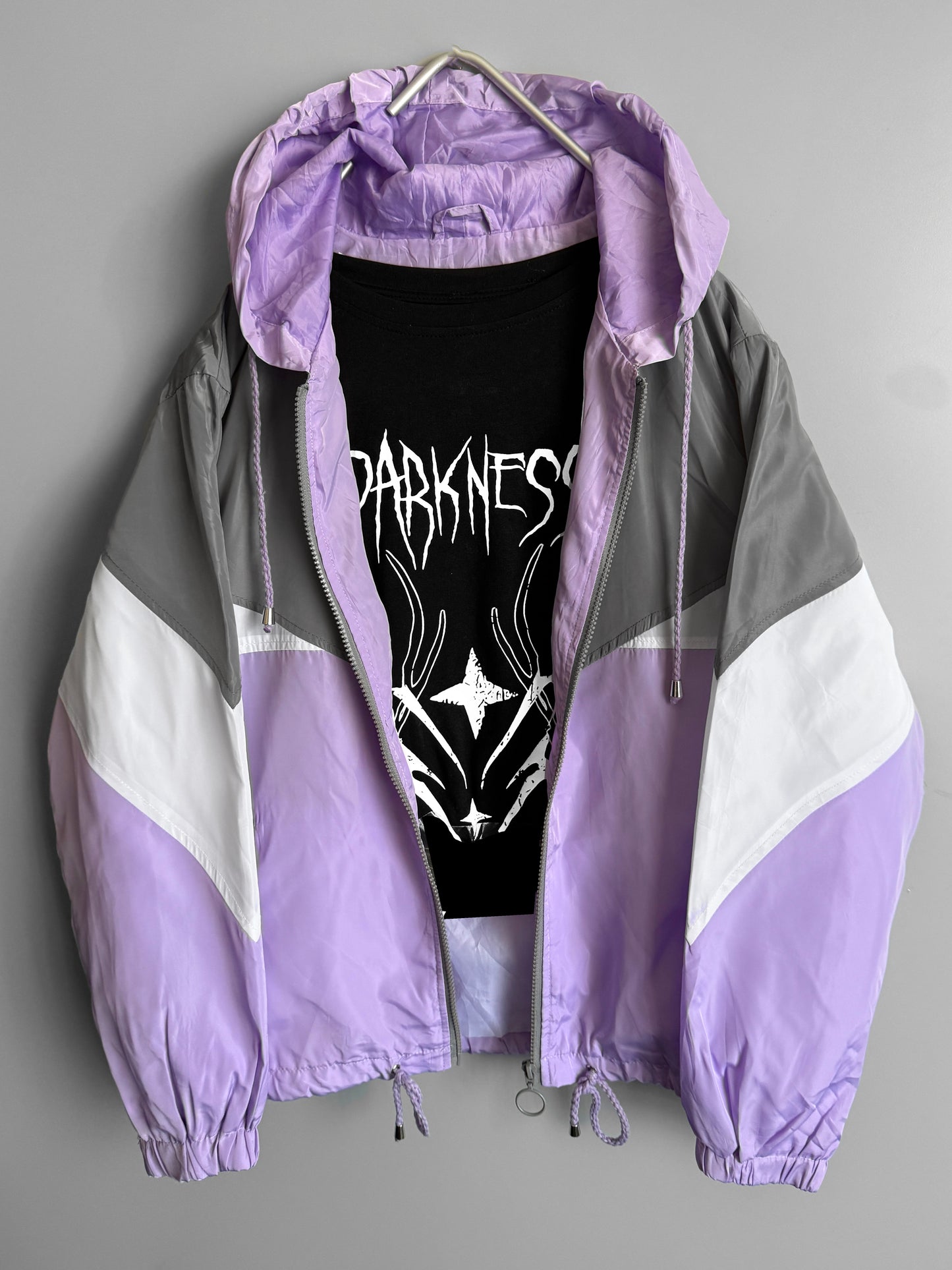 giacca a vento vintage da donna