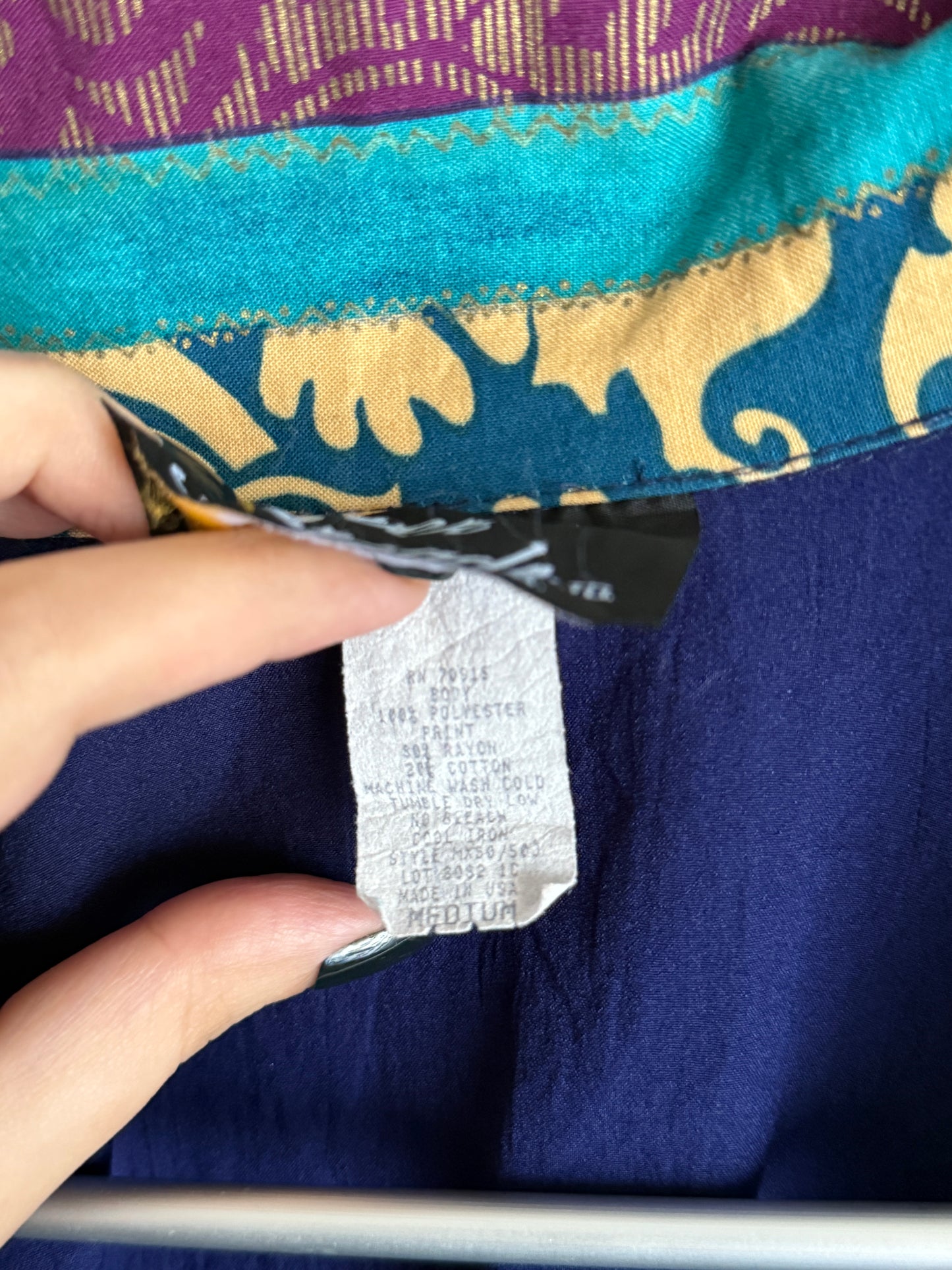 giacca a vento vintage uomo