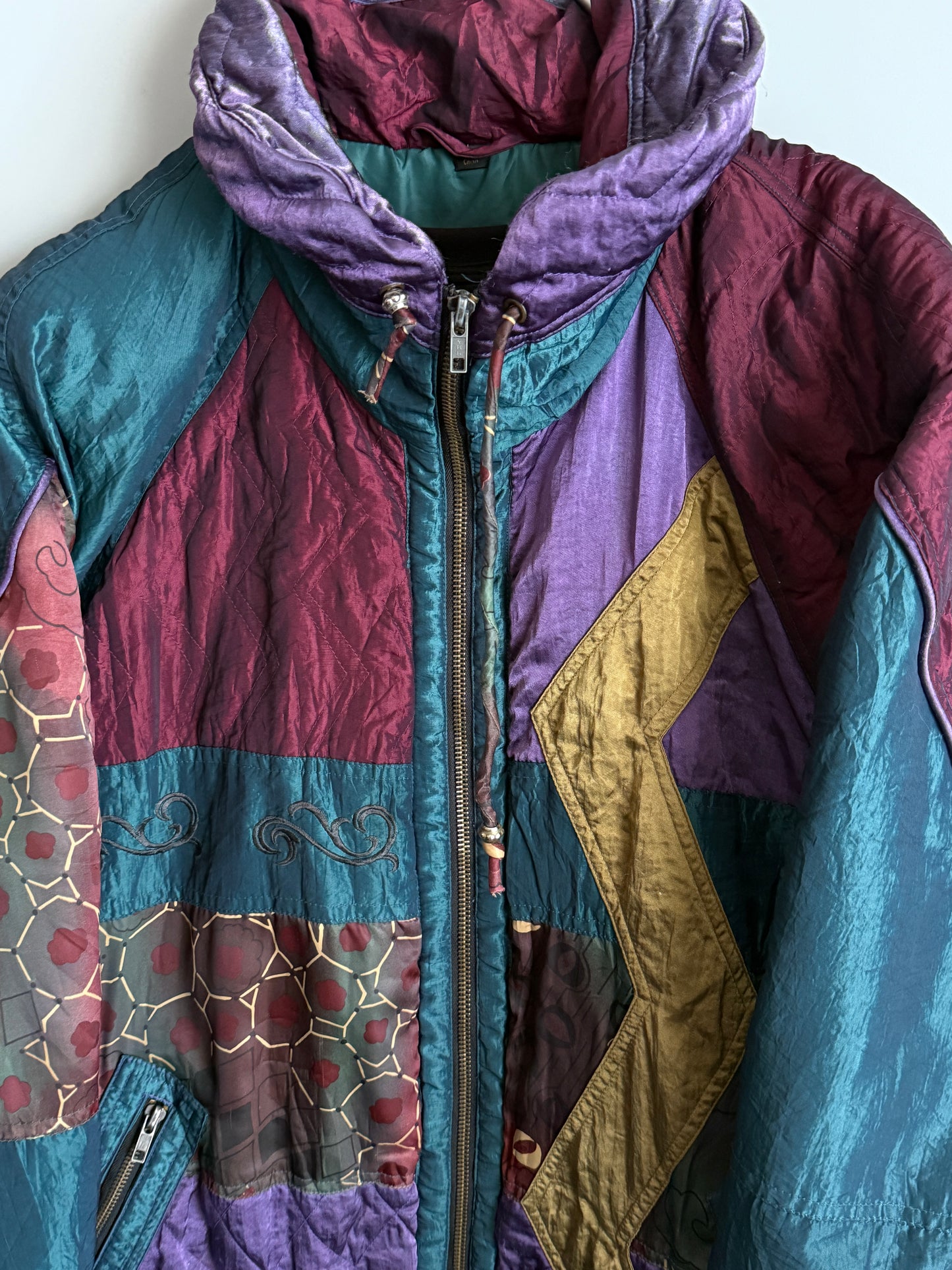 giacca a vento vintage da donna