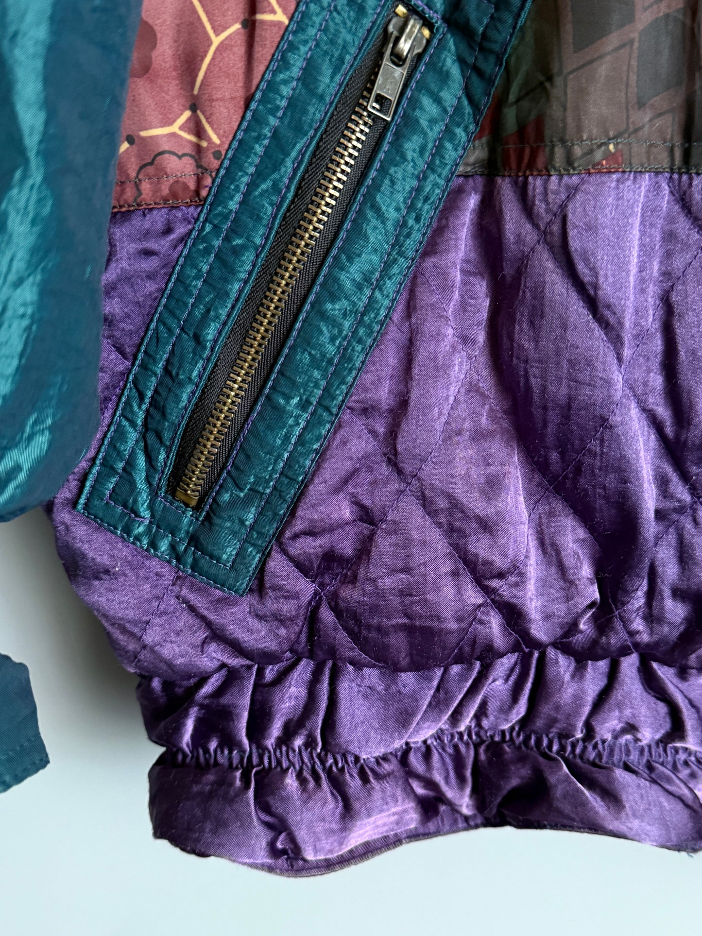 giacca a vento vintage da donna