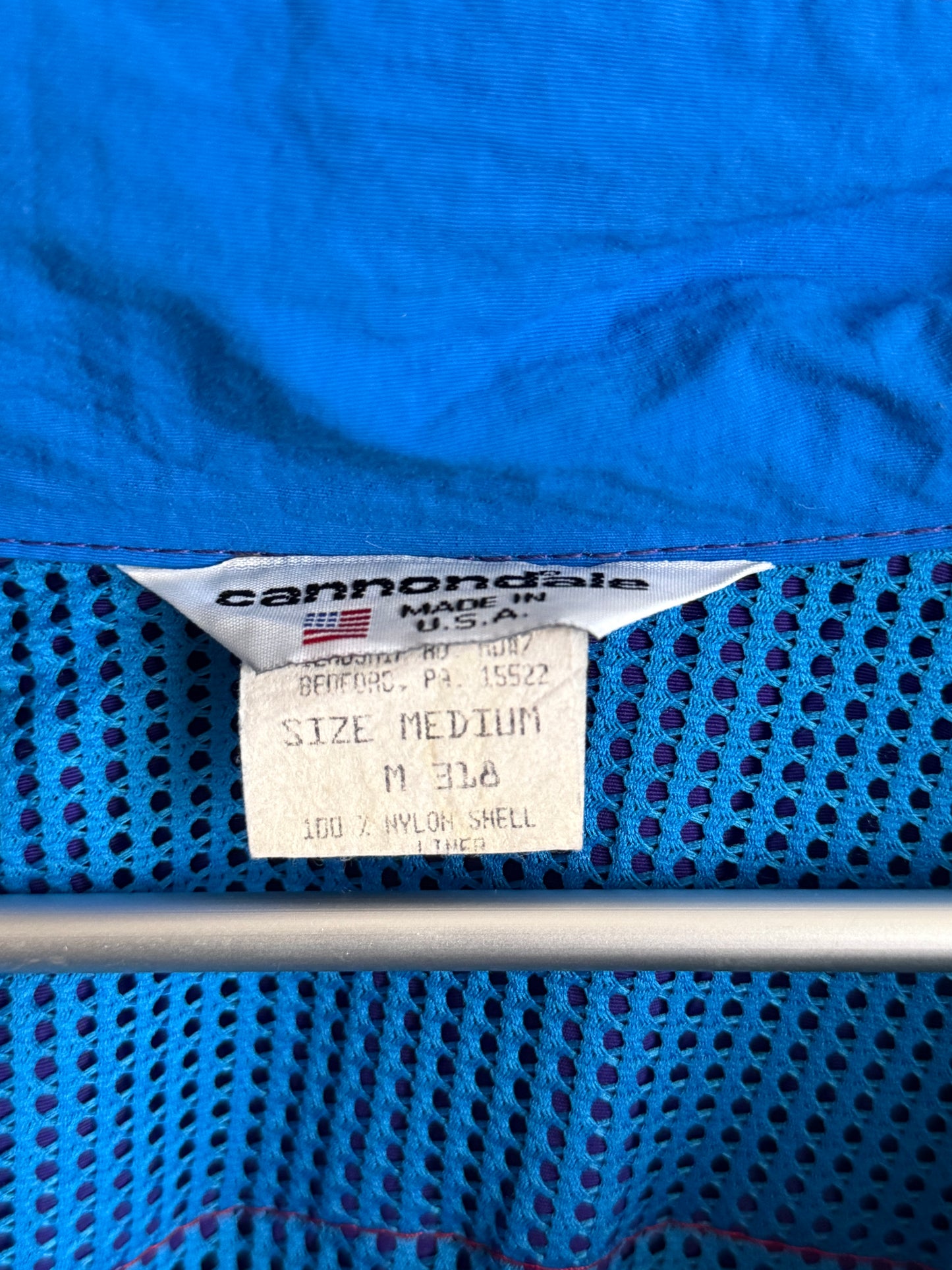 giacca a vento vintage uomo