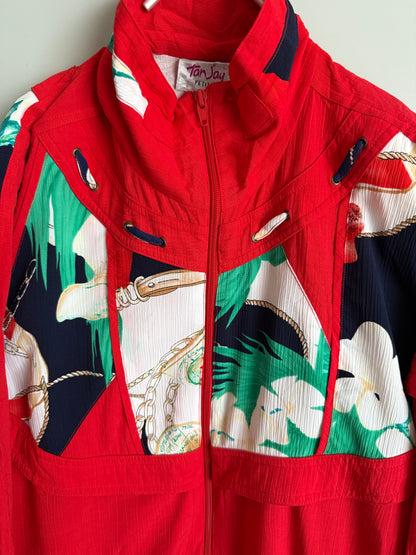 Giacca a Vento Vintage da Donna