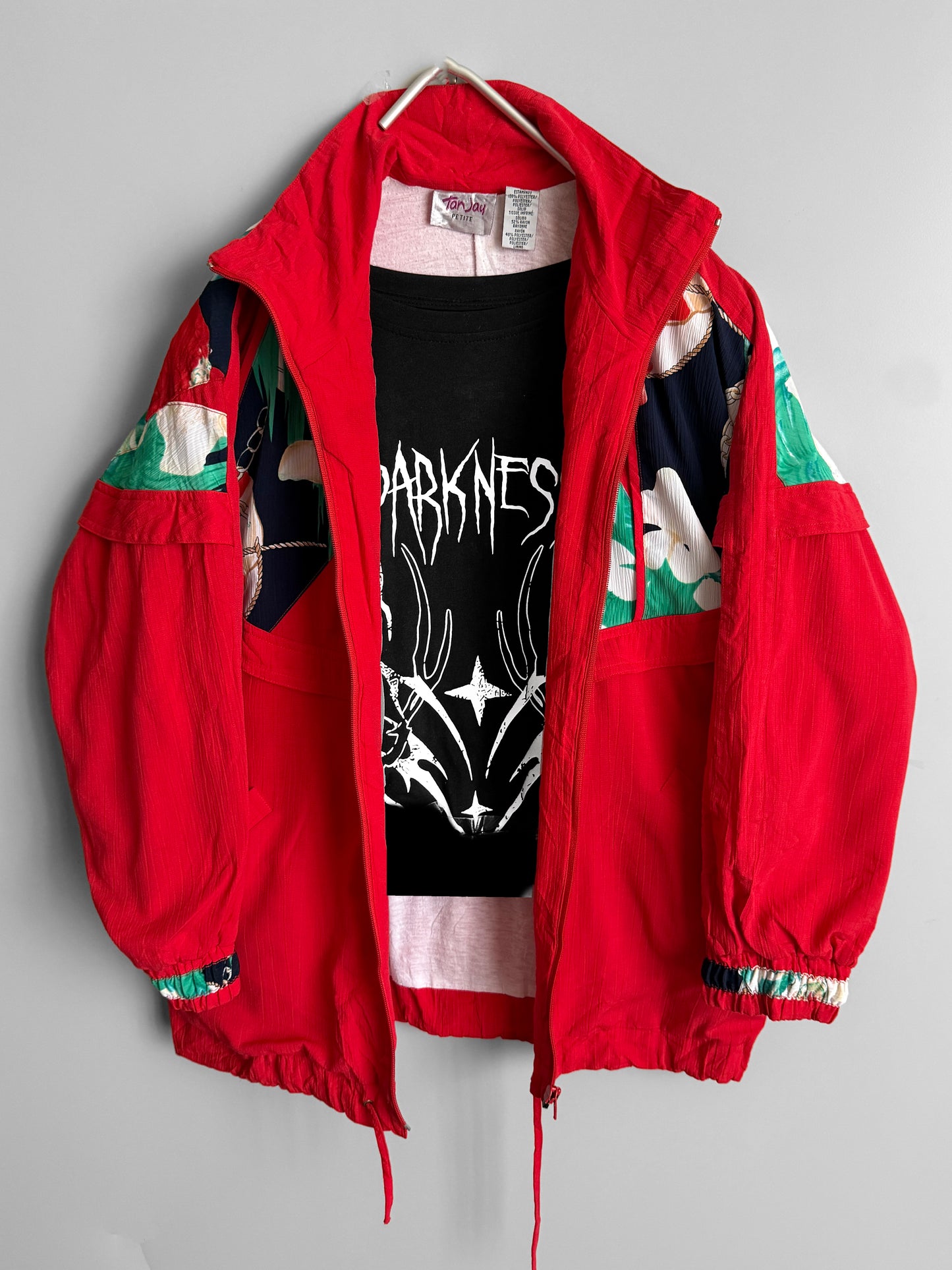 giacca a vento vintage da donna