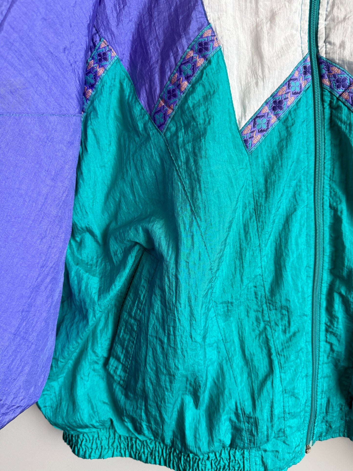 giacca a vento vintage da donna