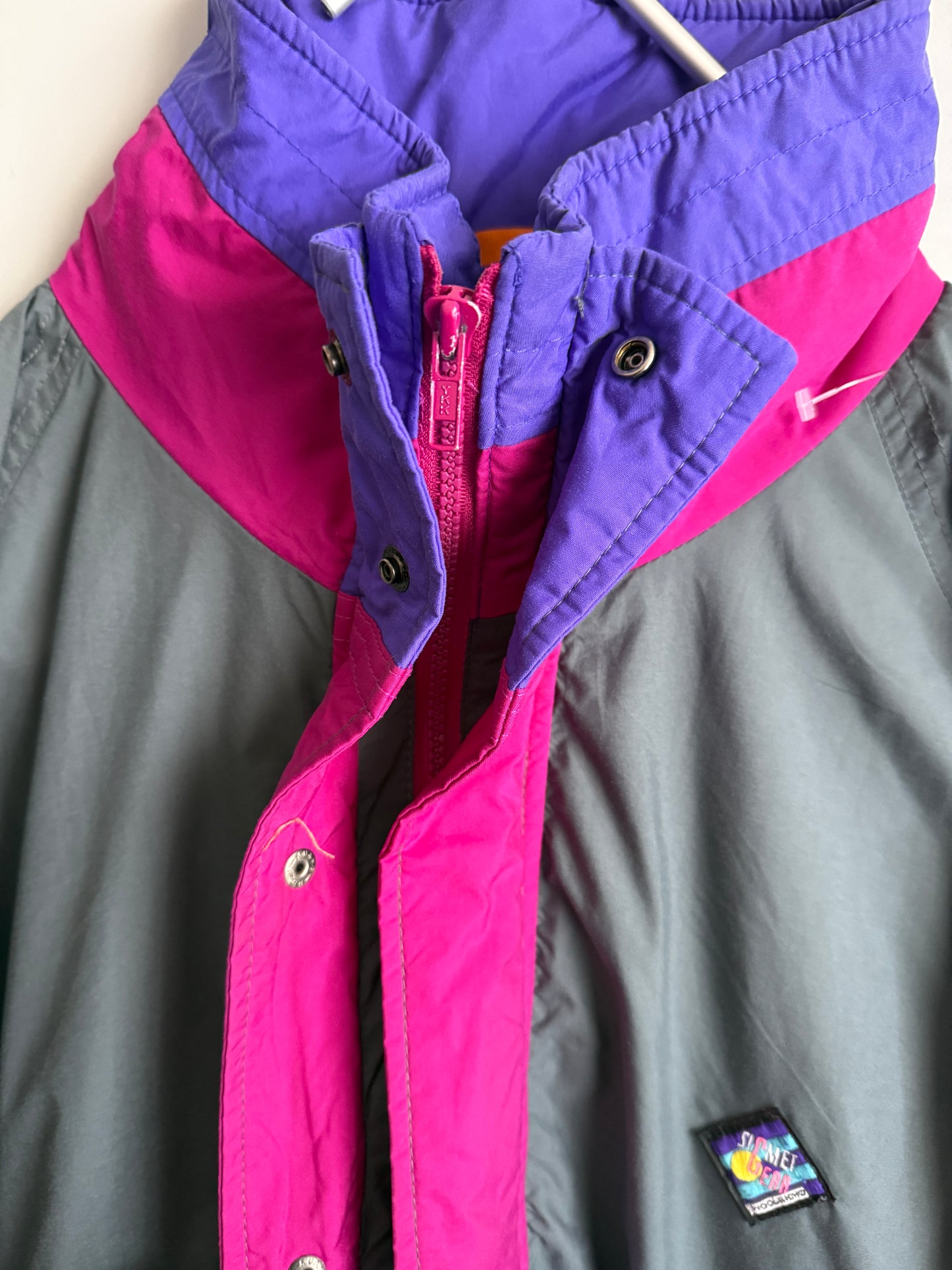 giacca a vento vintage uomo