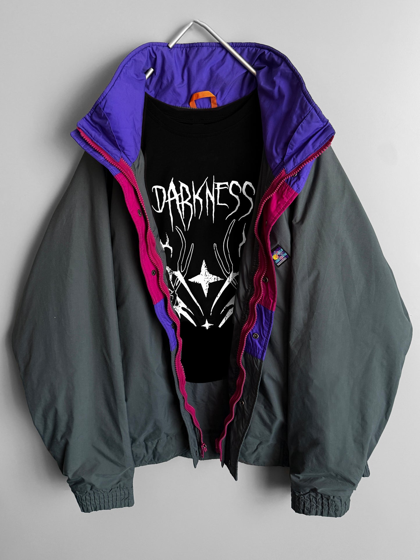 giacca a vento vintage uomo