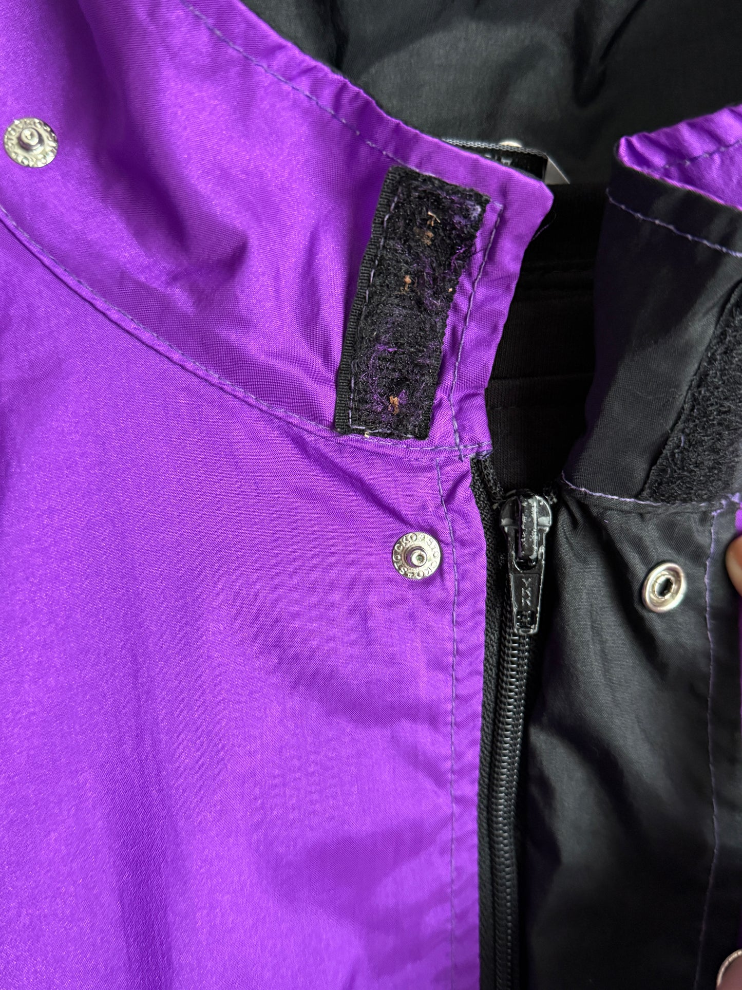 giacca a vento vintage uomo