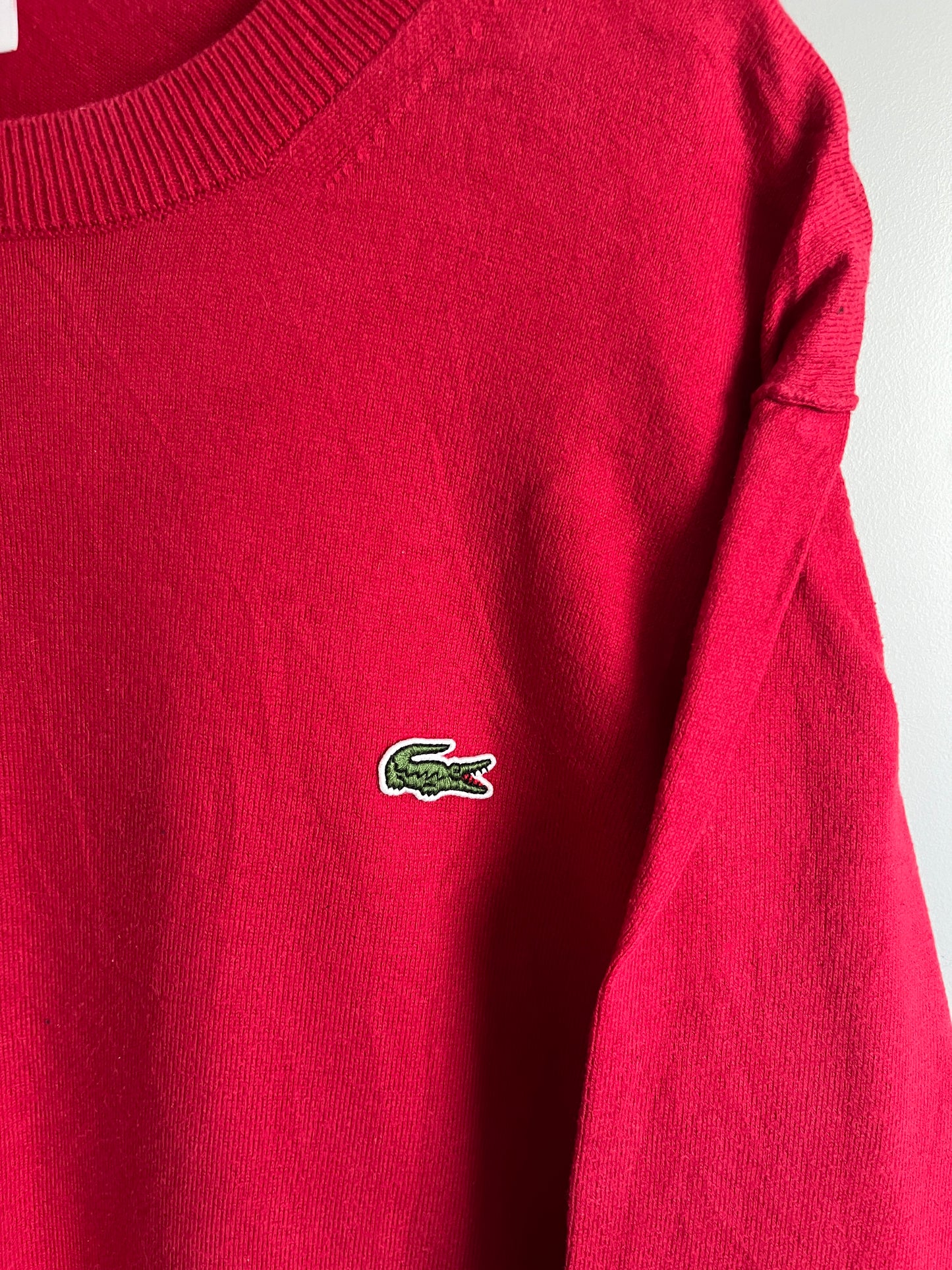 men’s lacoste sweatshirt vintage - shoplifts