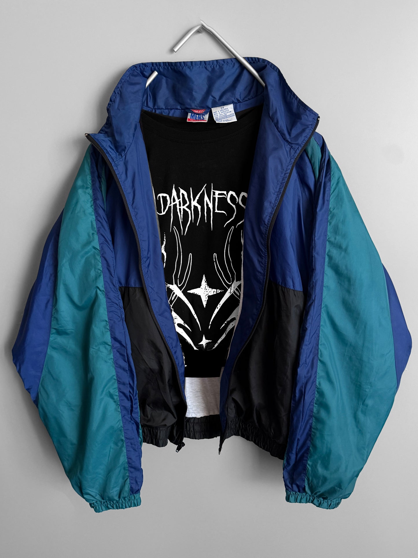 giacca a vento vintage uomo