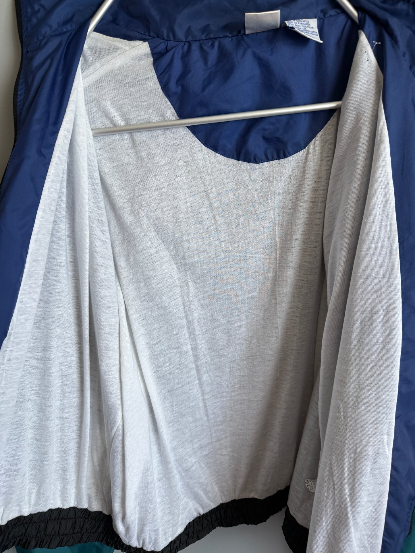 giacca a vento vintage uomo