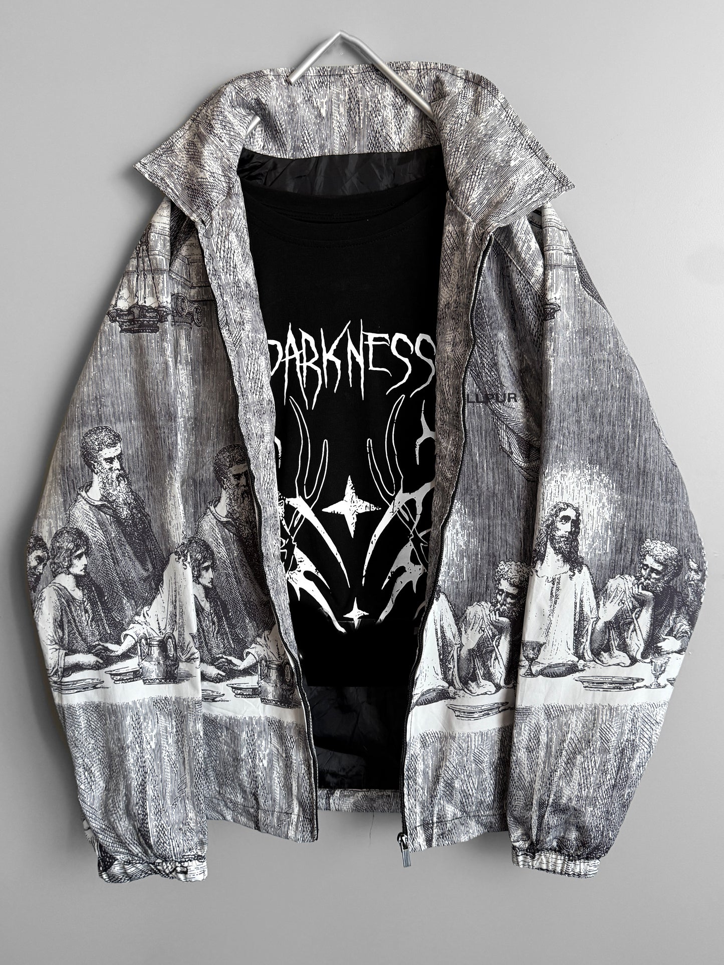 giacca a vento vintage uomo