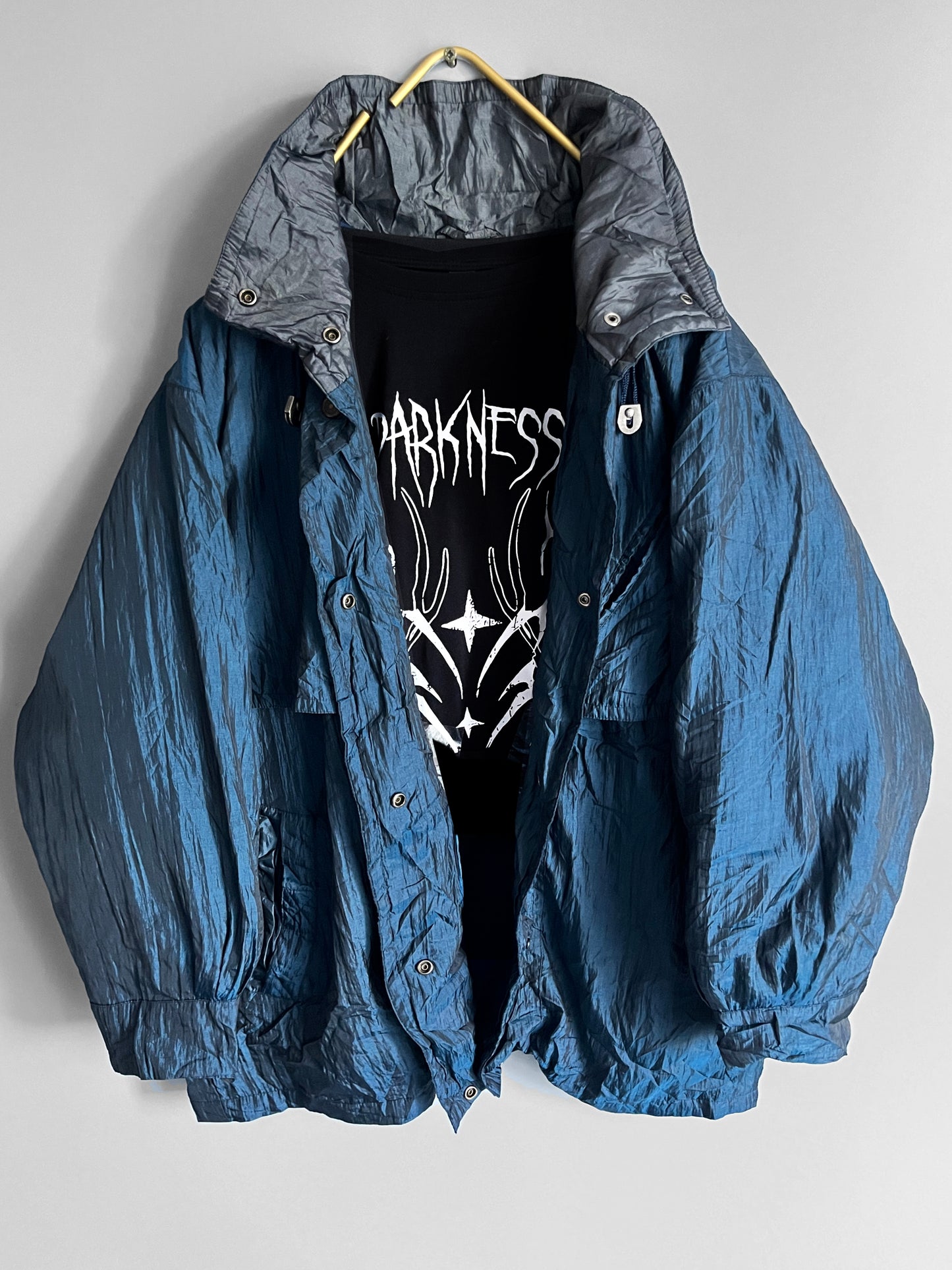 windbreaker vintage jacket colourful - shoplifts