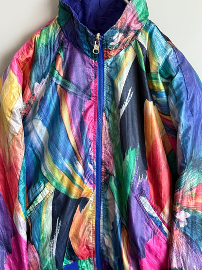 Giacca a Vento Double Face Vintage Uomo