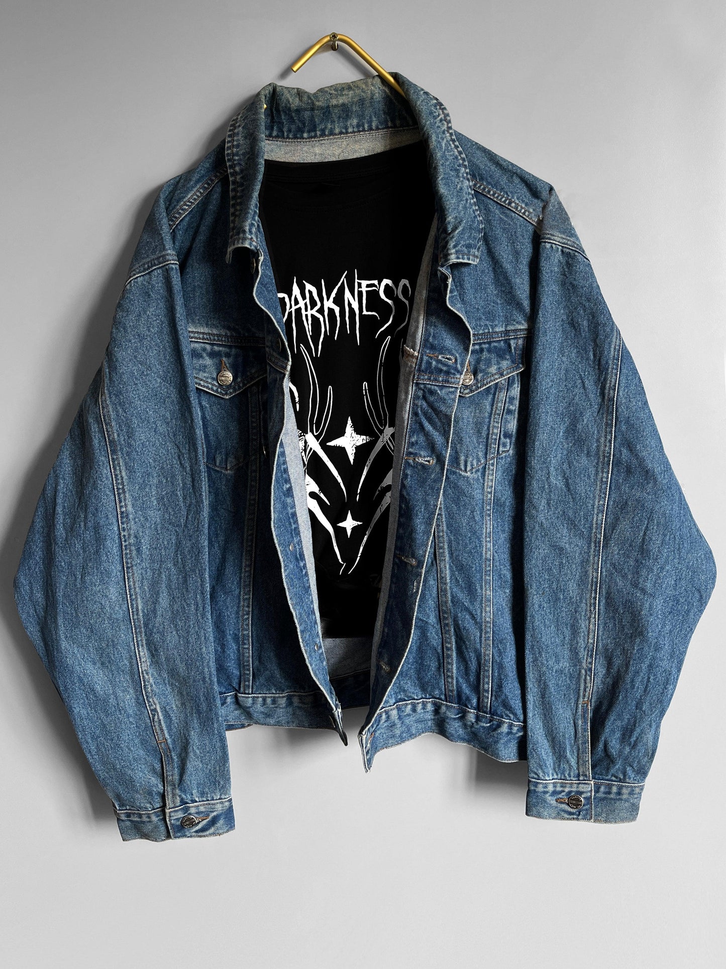 y2k biker shacket gothic / emo / punk / metal grunge vintage elegant - shoplifts