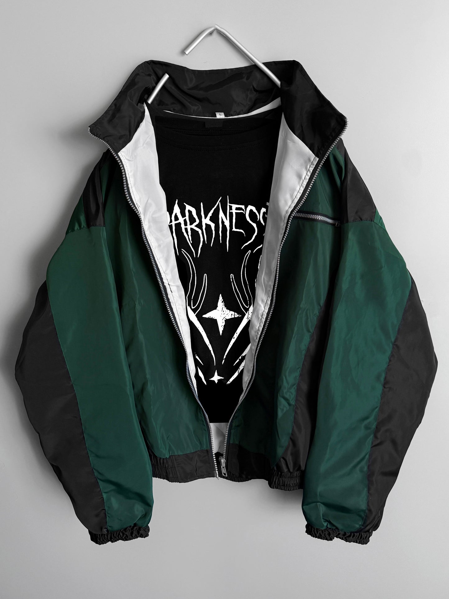 giacca a vento vintage da uomo