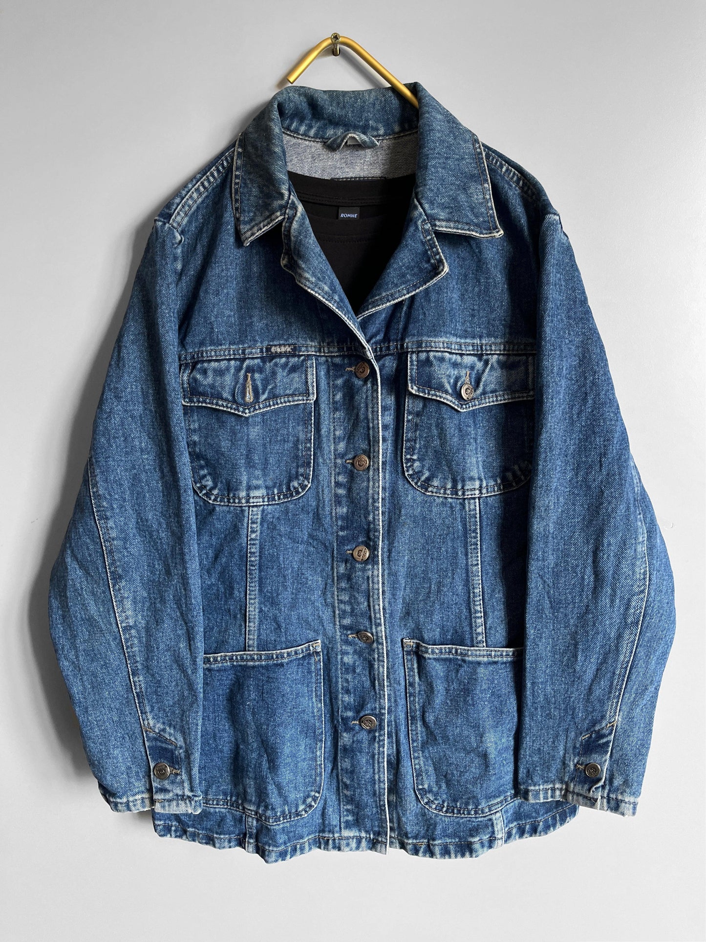 denim jacket y2k vintage elegant - shoplifts