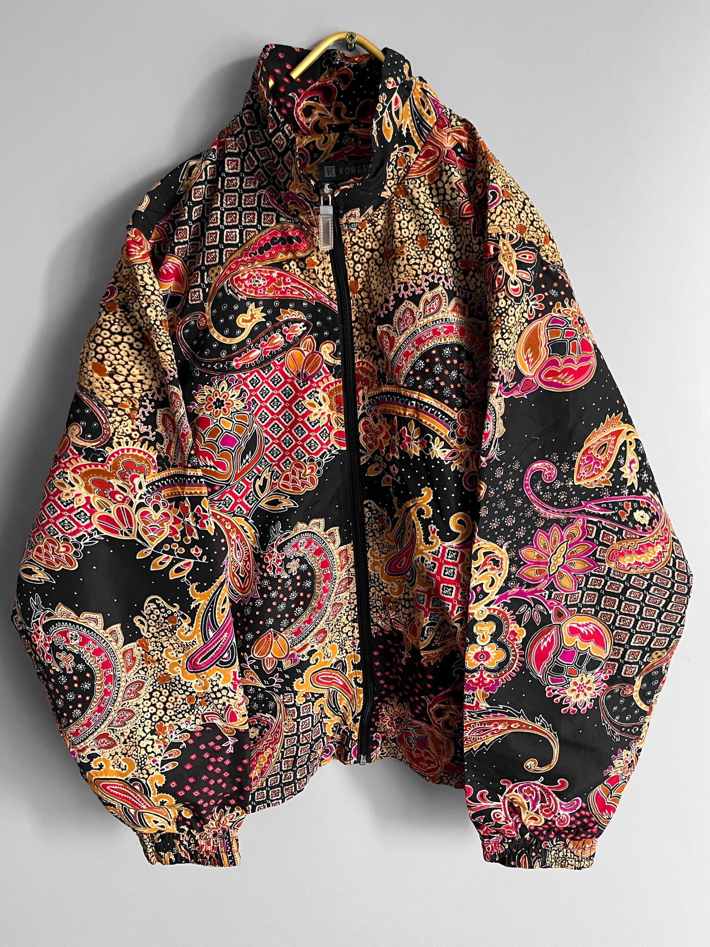 windbreaker vintage jacket colourful - shoplifts