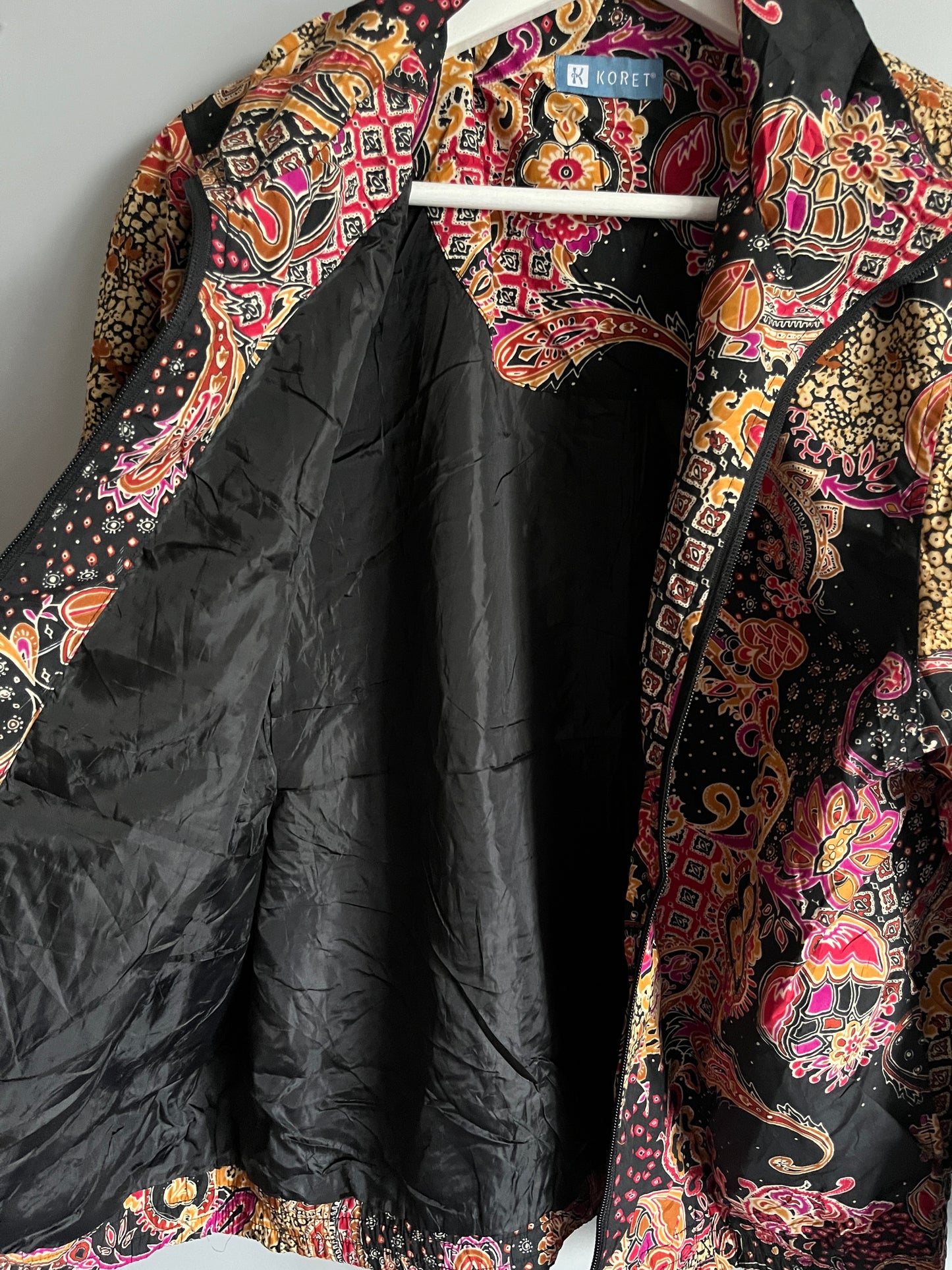 windbreaker vintage jacket colourful - shoplifts