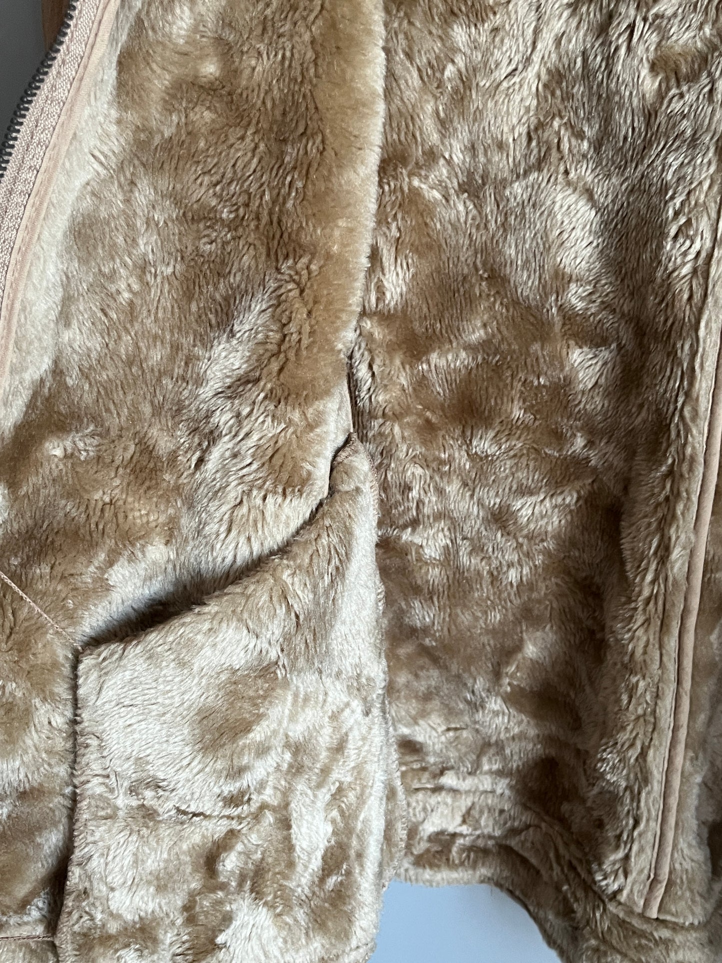 vintage jacket buffalo fur suede afghan coat - shoplifts