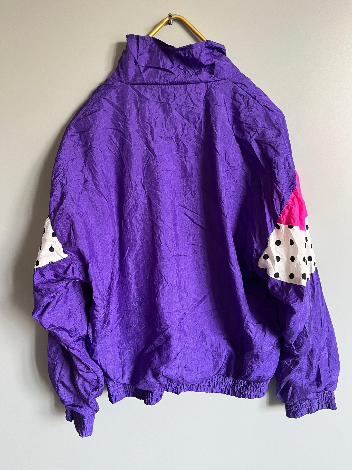 y2k crazzy pattern windbreaker jacket gothic / emo / punk / metal grunge vintage - shoplifts