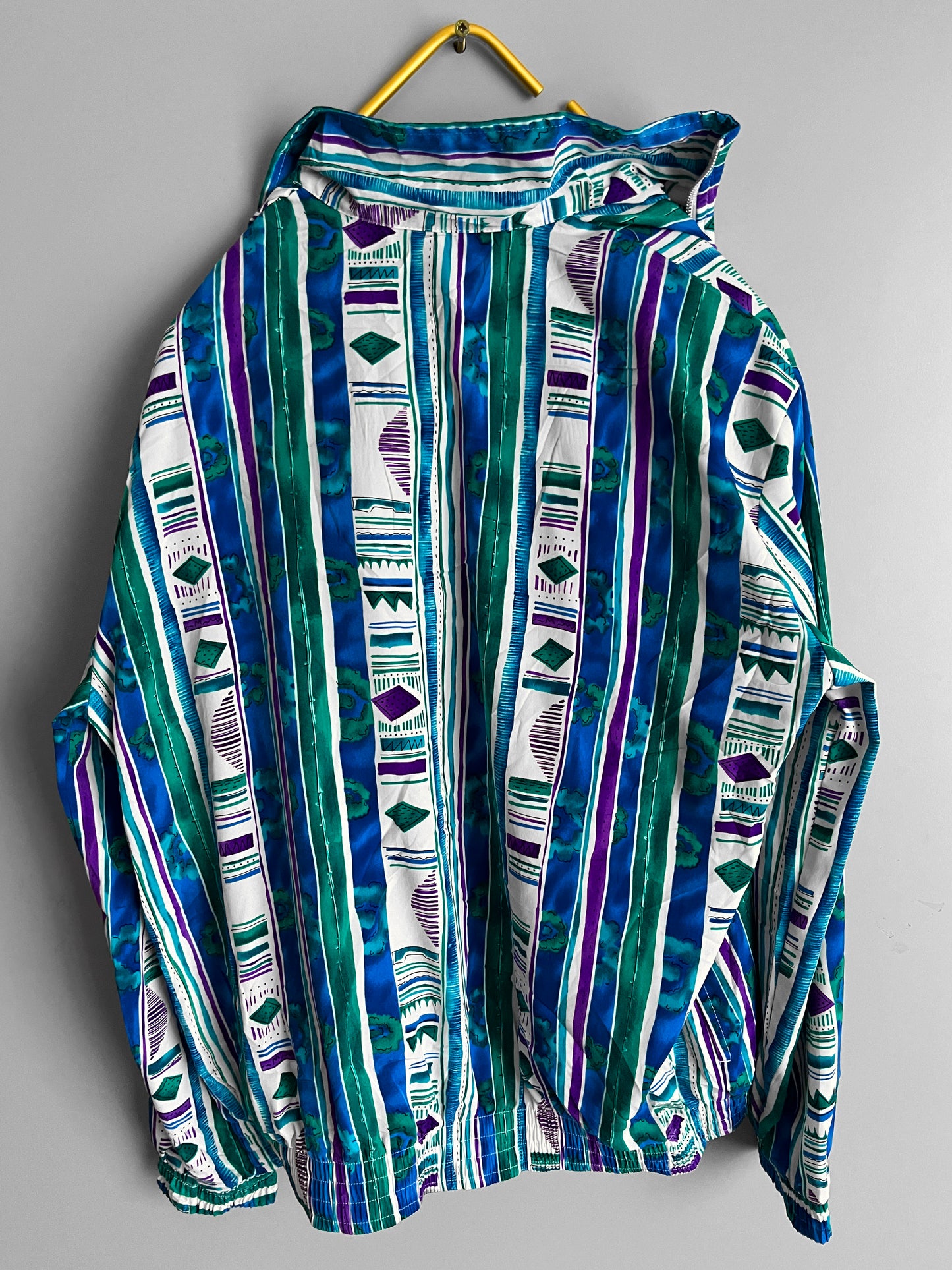 windbreaker vintage jacket colourful - shoplifts