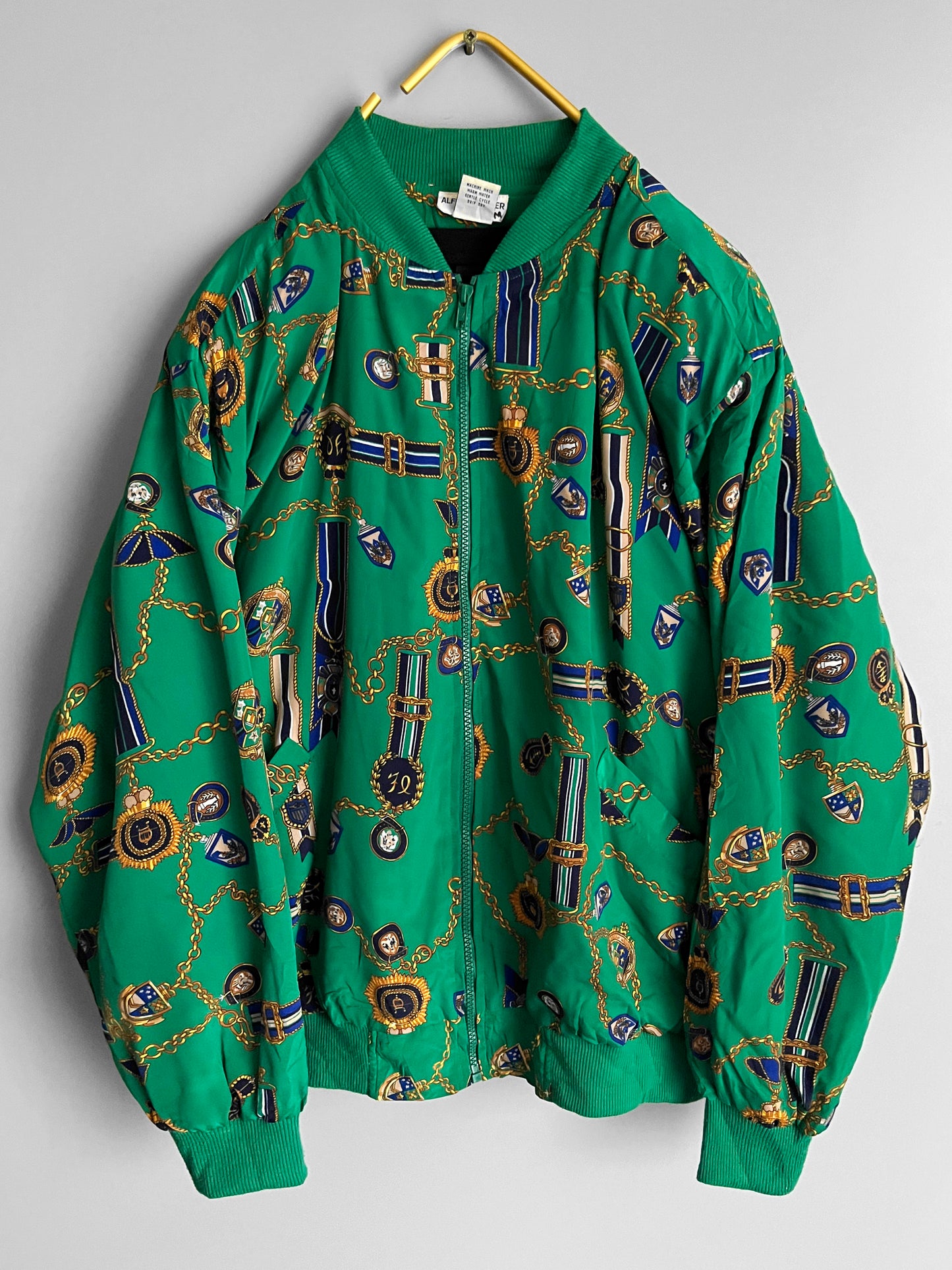 men vintage windbreaker crazy pattern y2k - shoplifts