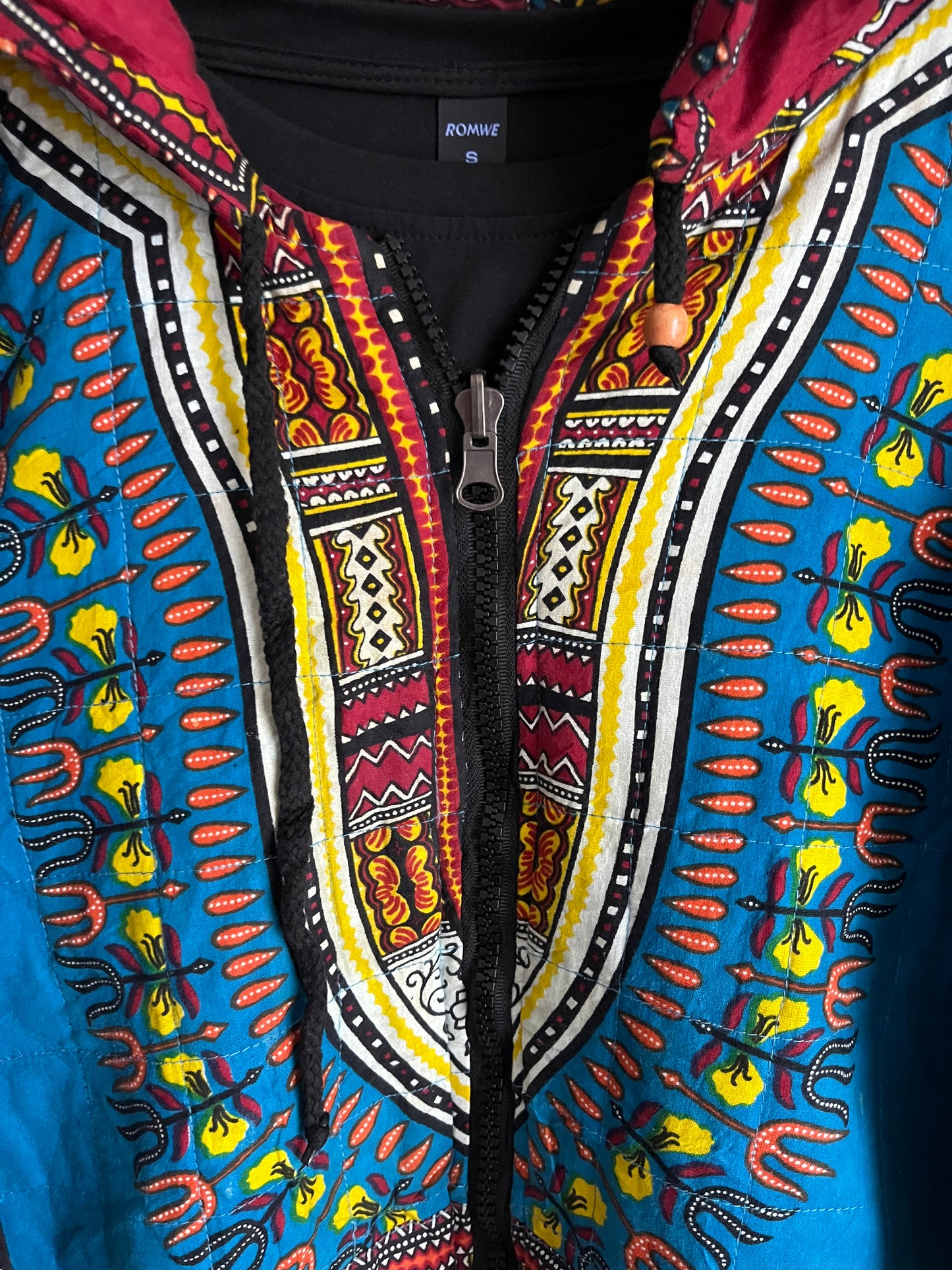 windbreaker vintage jacket colourful - shoplifts