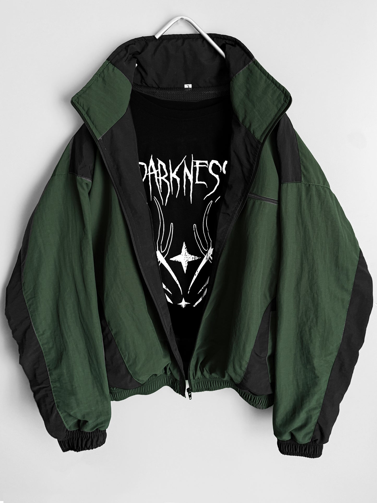 giacca a vento vintage uomo