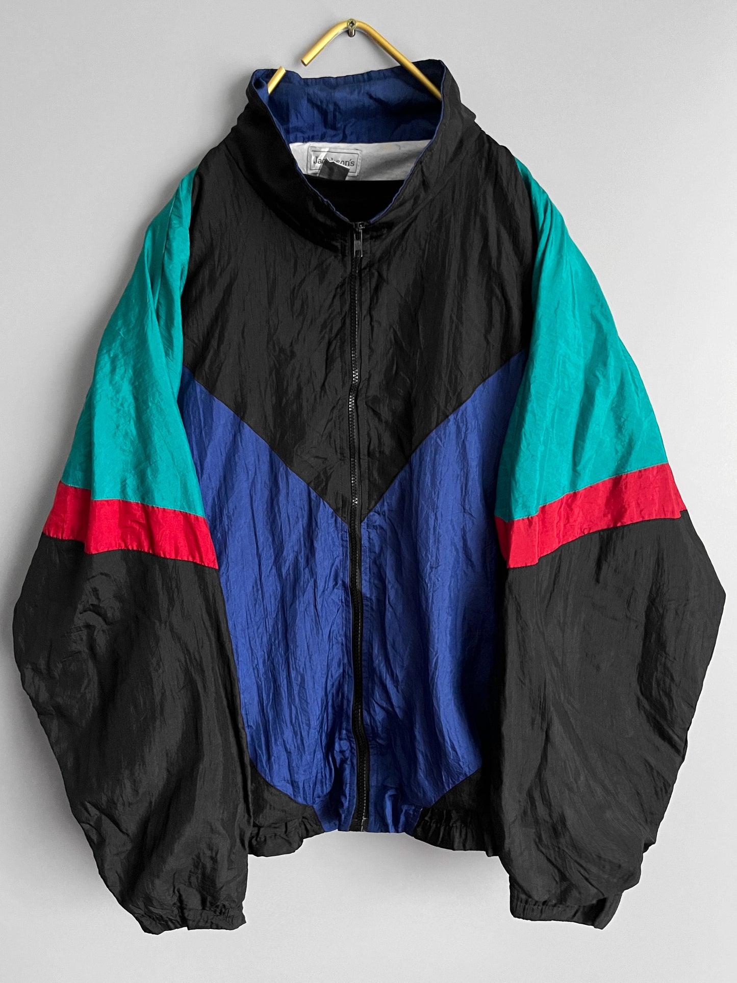 windbreaker vintage jacket colourful - shoplifts