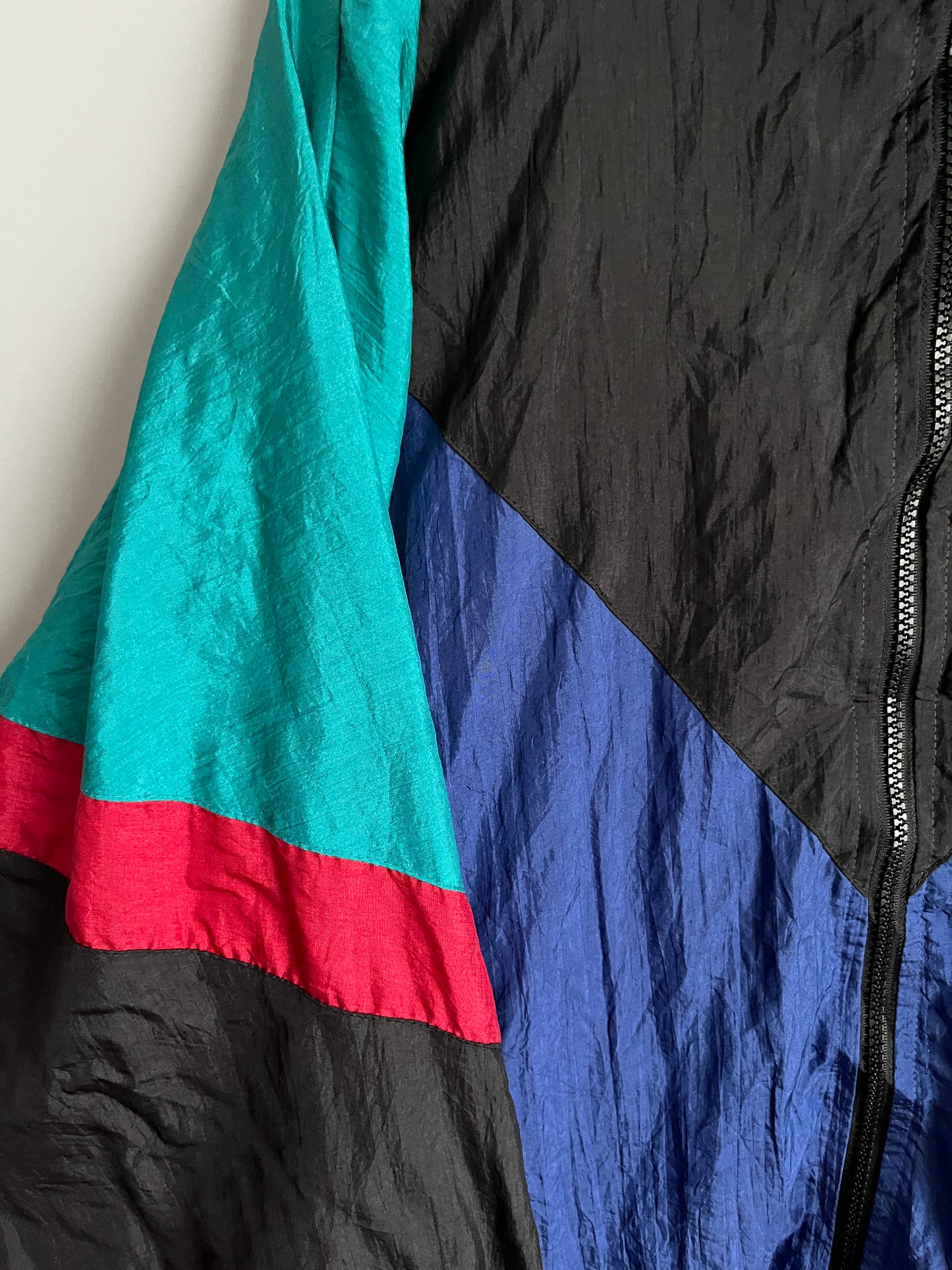 windbreaker vintage jacket colourful - shoplifts